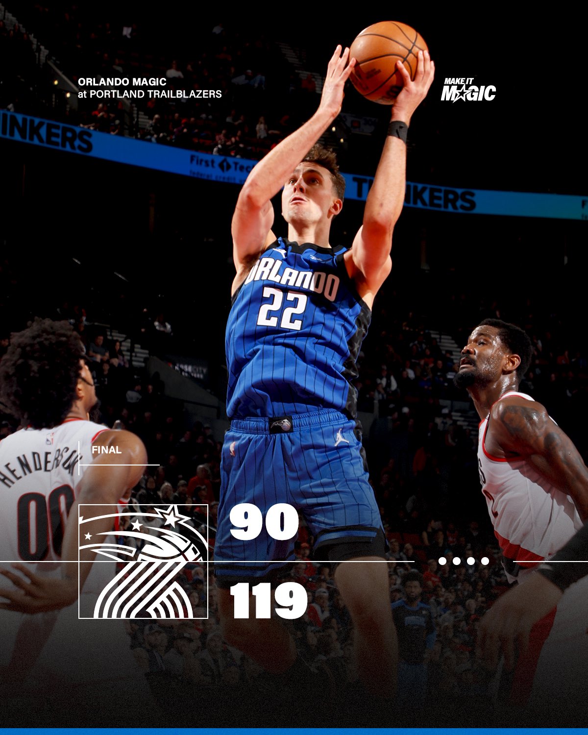 魔术队全队发挥出色，时隔多年重回季后赛